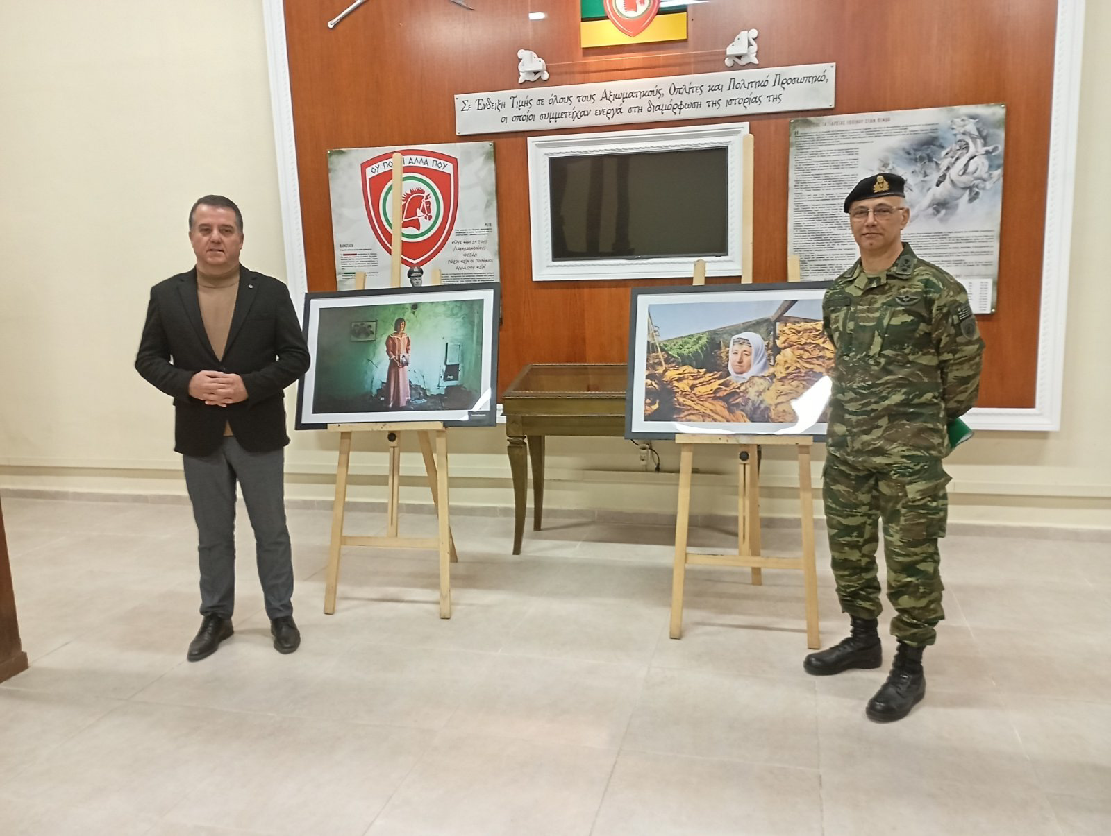 Toν Αντιπεριφερειάρχη Ροδόπης επισκέφθηκε σήμερα ο νέος Δκτης του Δ ΣΣ