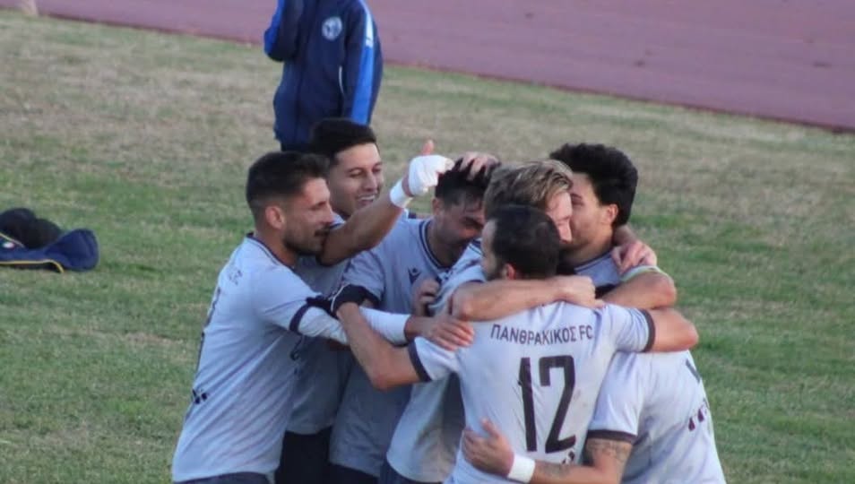 Νίκη του Πανθρακικού μέσα στη Θέρμη με 1-2