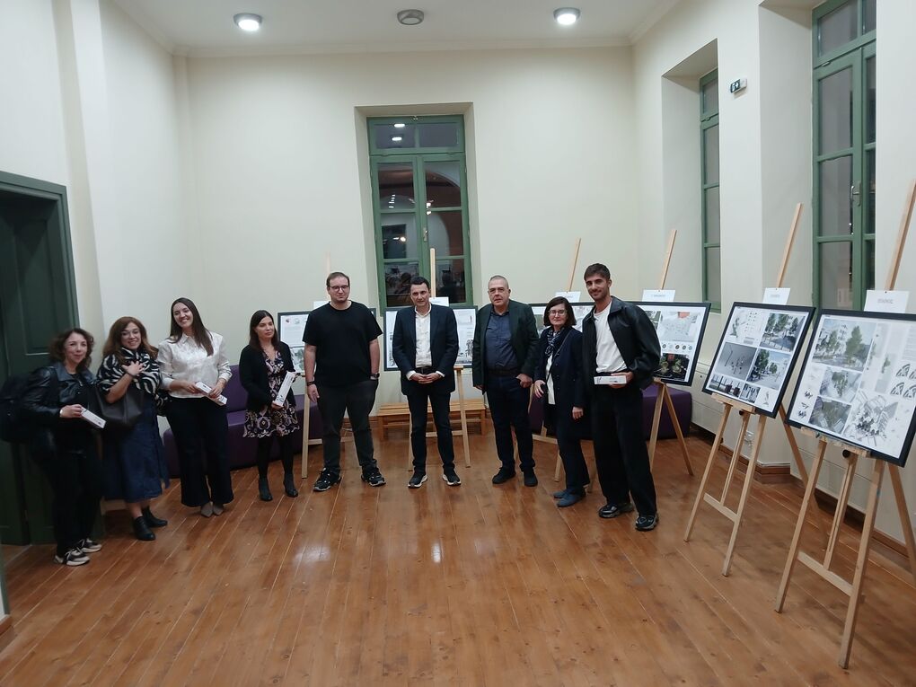 ΤΕΕ Θράκης :εκδήλωση βράβευσης του διαγωνισμού Ιδεών για την αναπλαση του χώρου μπροστά από το κτίριό του στην Κομοτηνή