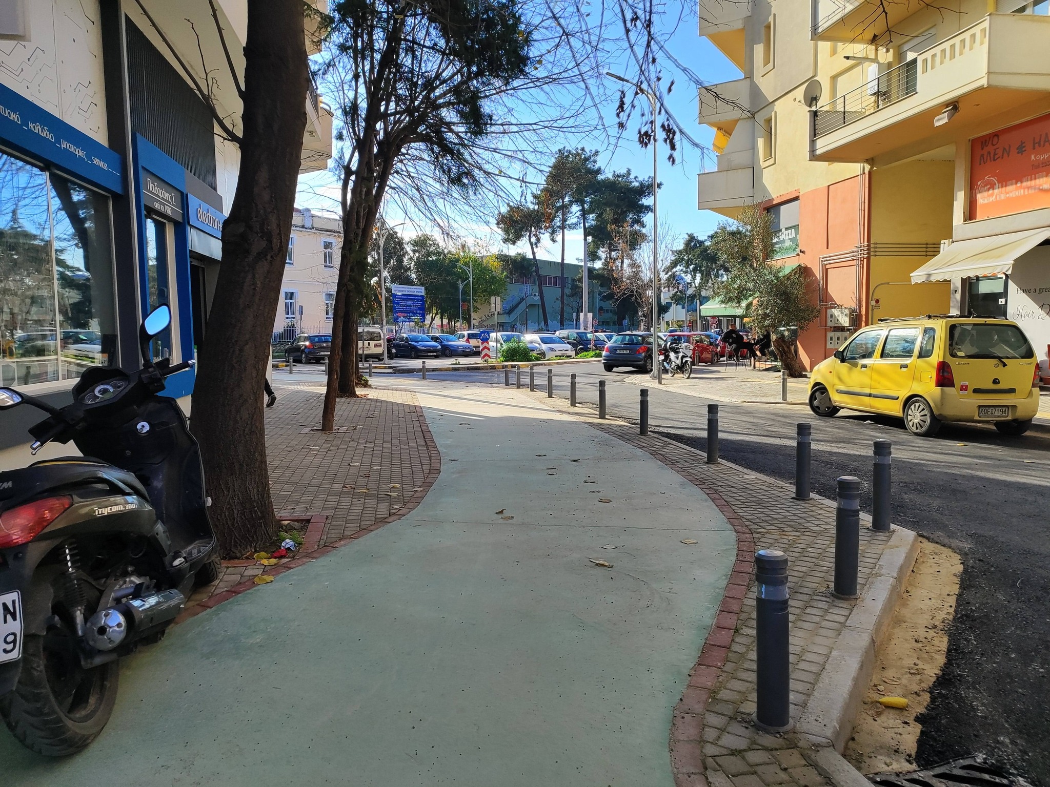 Κομοτηνή :σχεδόν ολοκληρώθηκε η ανάπλαση πέριξ της Σ Κυριακίδη-Δόθηκε στην κυκλοφορία ο δρόμος (φωτο)