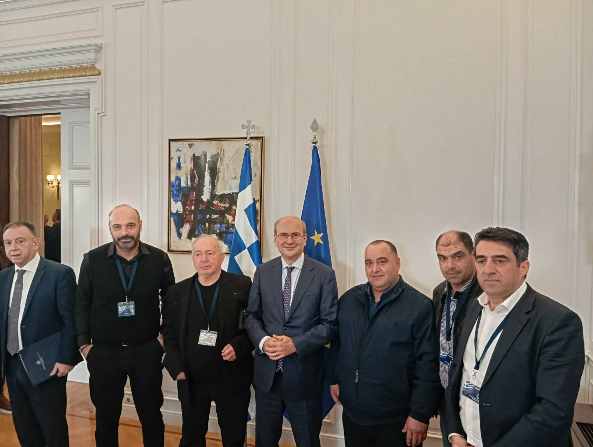 Και ο Πρόεδρος του Κτηνοτροφικού Συλλόγου Ροδόπης στη συνάντηση με τον Πρωθυπουργό