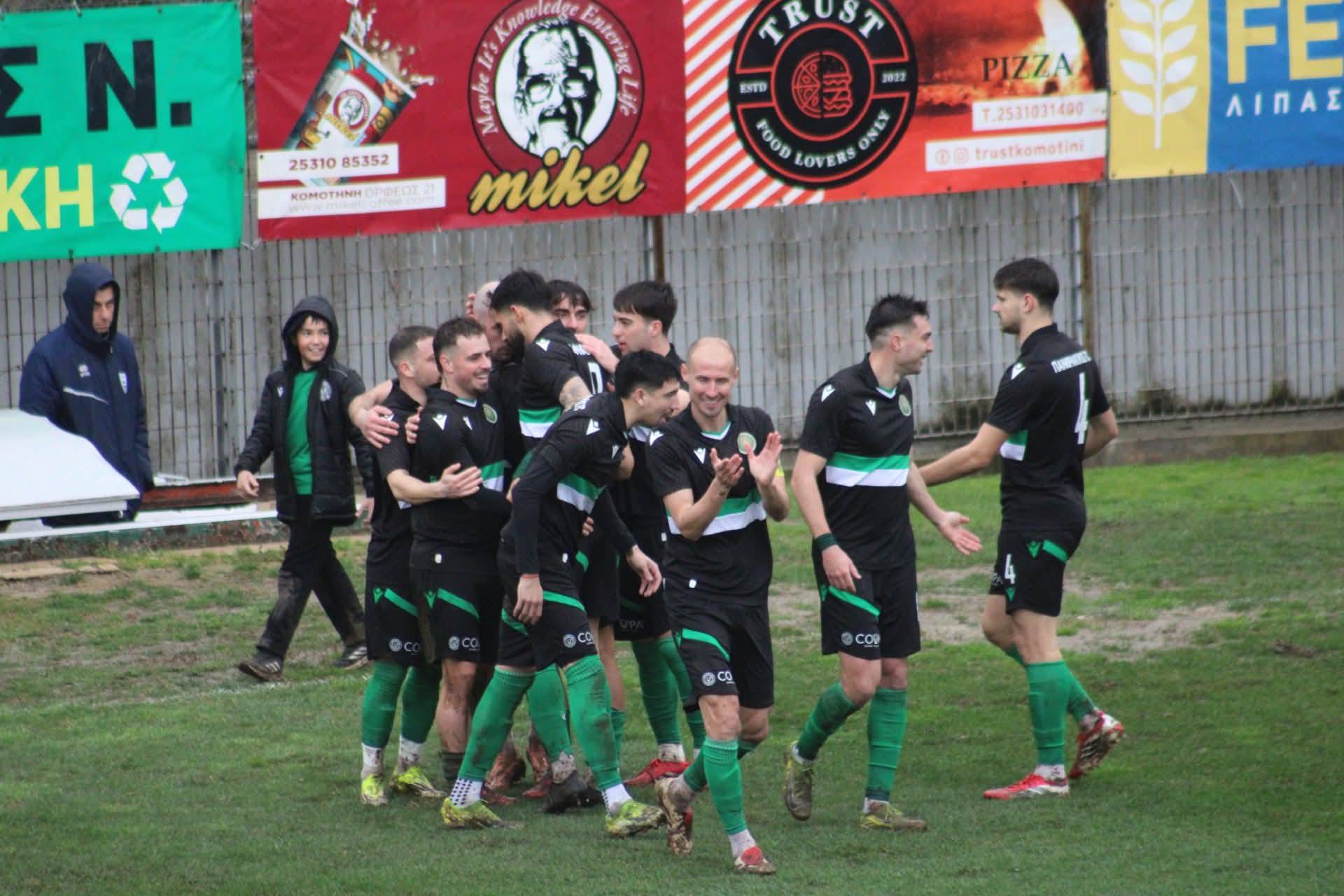 Πανθρακικός - Ηρακλής Θερμαϊκού 2-0-Οδηγάει την κούρσα της ανόδου ο Πανθρακικός