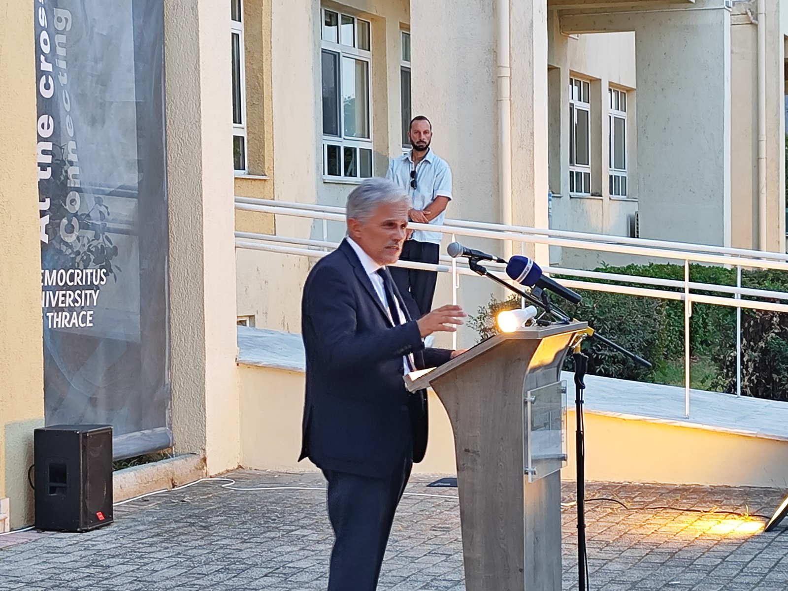 Δηλώσεις του τέως Πρύτανη του ΔΠΘ Φώτη Μάρη για την ολοκλήρωση της θητείας του